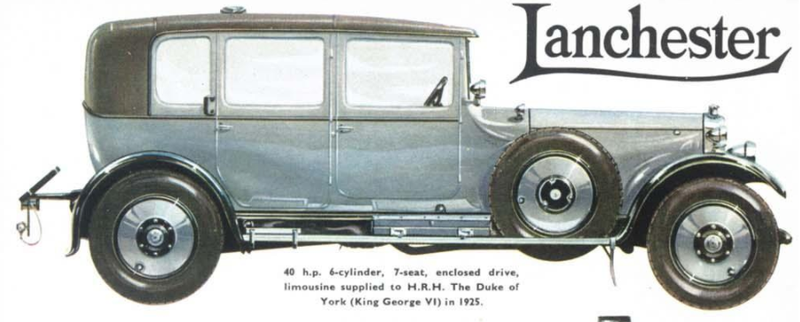 Illustration for article titled Lanchesters Were The Pugs Of Cars